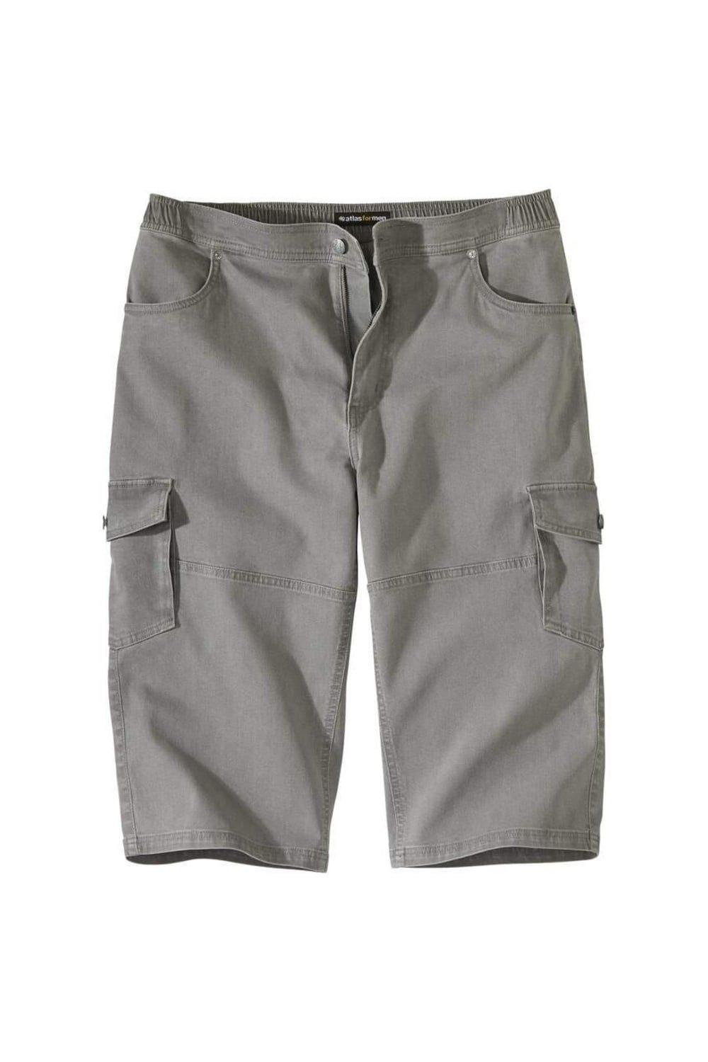 Джинсовые укороченные брюки карго Atlas for Men, серый
