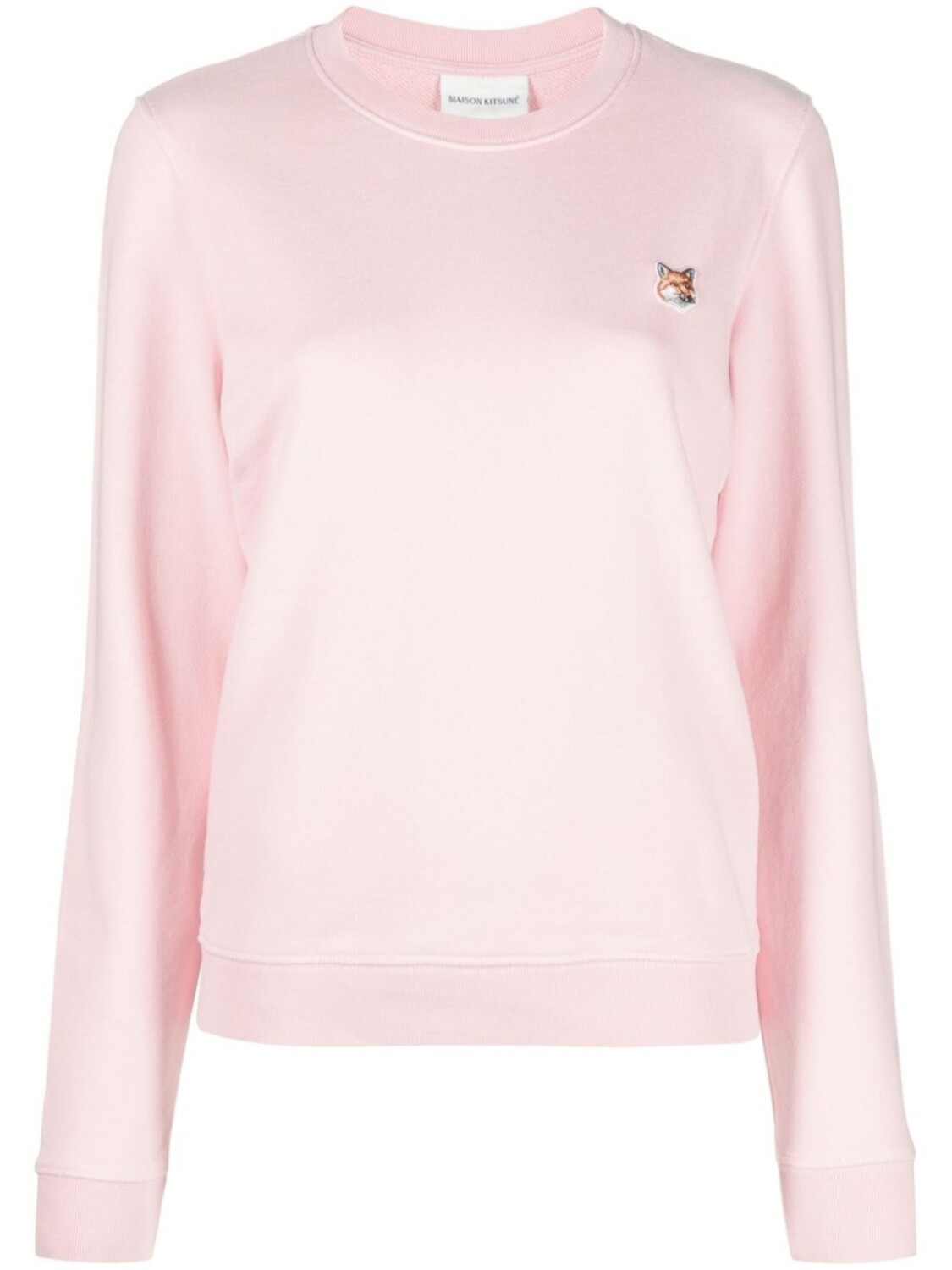 

Maison Kitsuné толстовка с логотипом, розовый