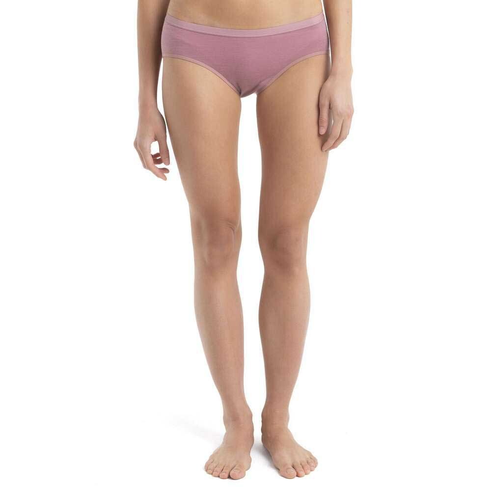 

Низ бикини Icebreaker Siren Hipkini Merino, розовый
