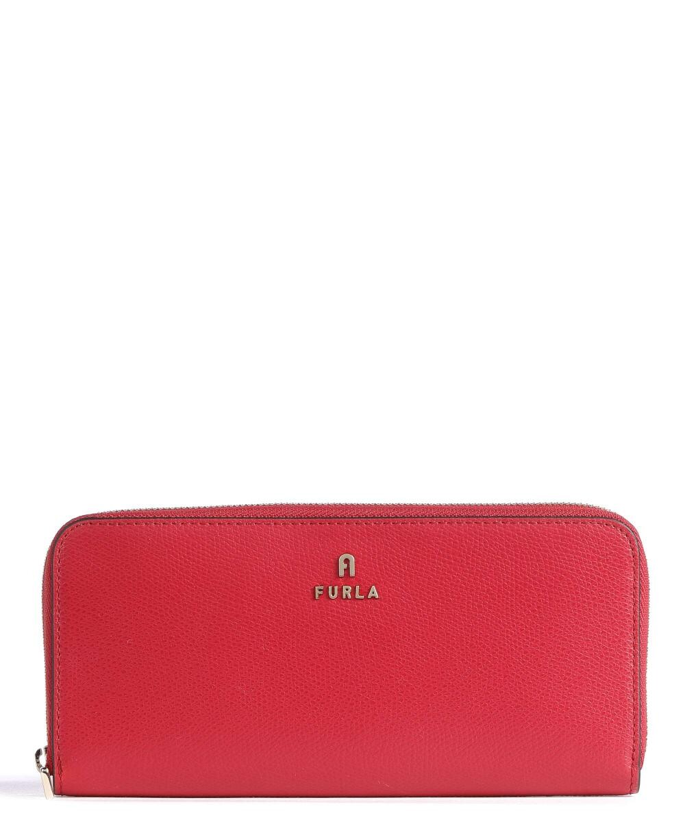 

Кошелек Camelia XL из зерненой кожи Furla, красный