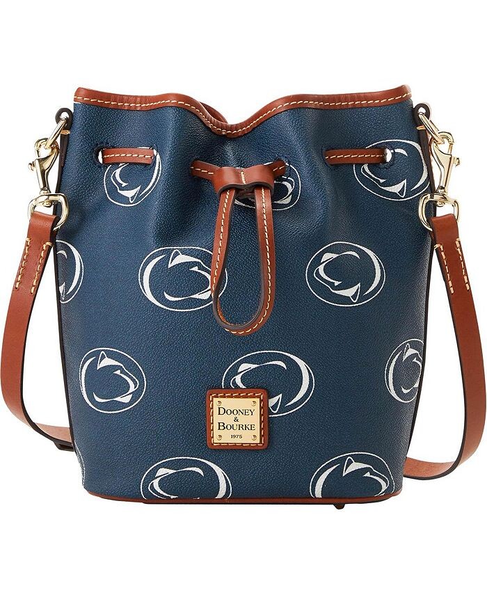 

Женский кошелек Penn State Nittany Lions с монограммой на шнурке Dooney & Bourke, синий