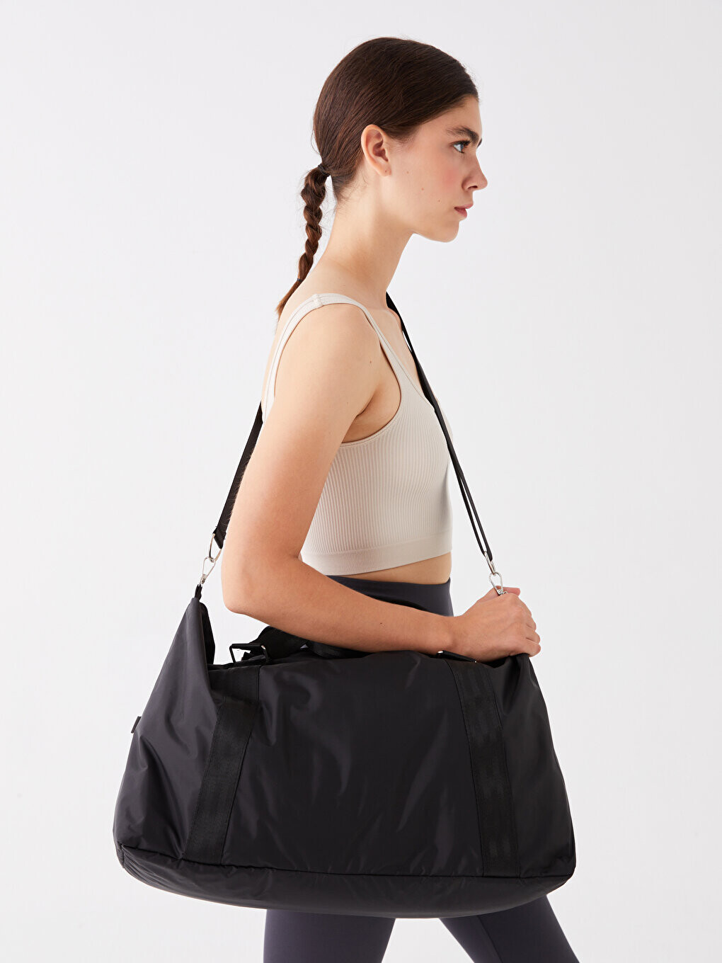 

Женская спортивная сумка из ткани Parachute LCW ACCESSORIES, черный