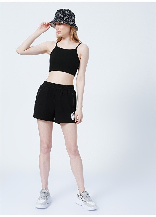 

Женские короткие черные шорты Black On Black