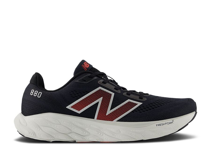 

Кроссовки New Balance New Balance Fresh Foam X 880v14 2E Wide, цвет Black Neo Flame