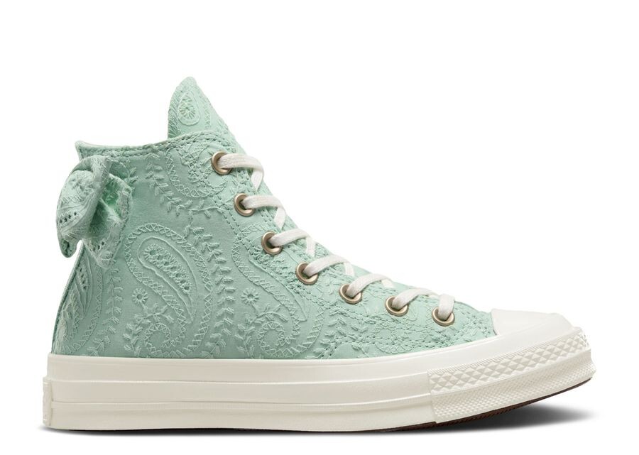 

Кроссовки Converse Wmns Chuck 70 High, цвет Bow Sticky Aloe Green