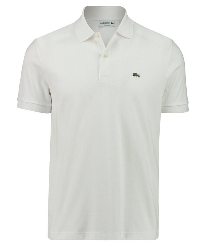 

Рубашка поло стандартного кроя с короткими рукавами Lacoste, белый