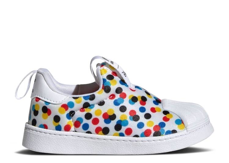 

Кроссовки Adidas DISNEY X SUPERSTAR 360 I 'MICKEY AND MINNIE POLKA DOTS', белый