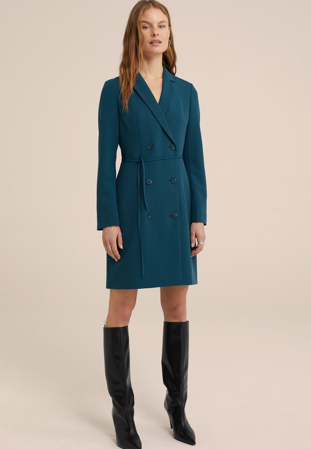 

Короткое пальто WE Fashion, синее