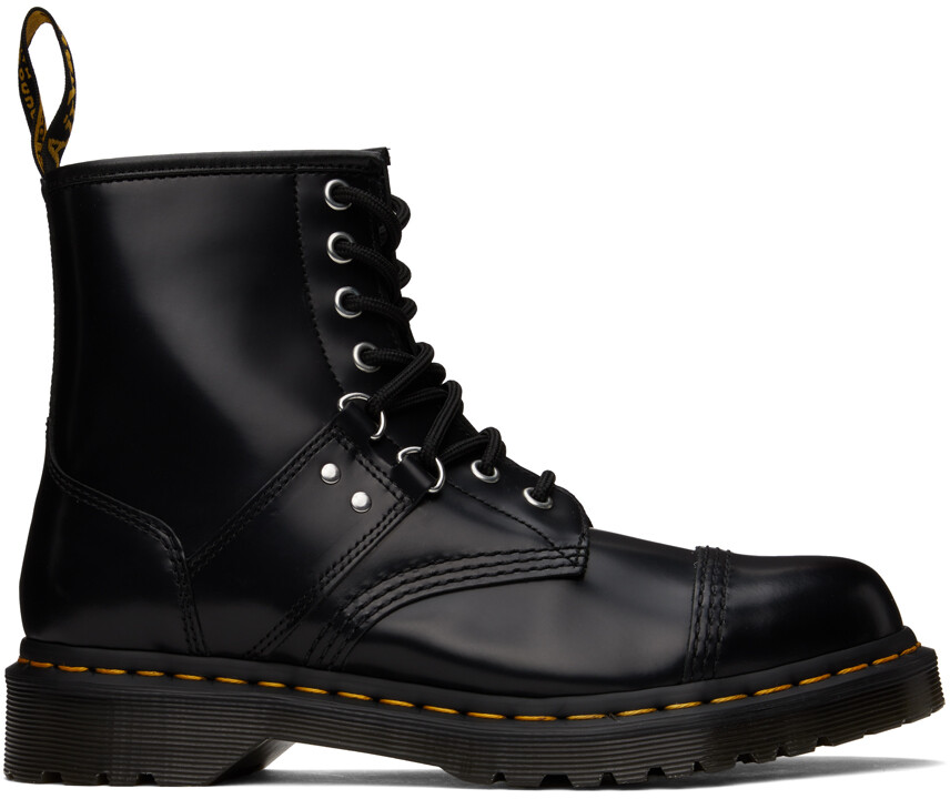 

Черные ботинки 1460 Dr. Martens, цвет Black polished smooth