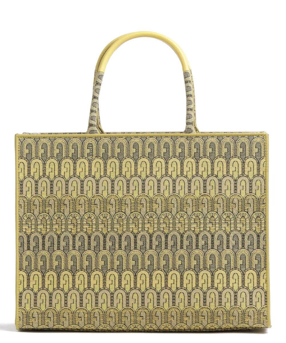 

Шоппер Opportunity L хлопок, полиэстер Furla, желтый