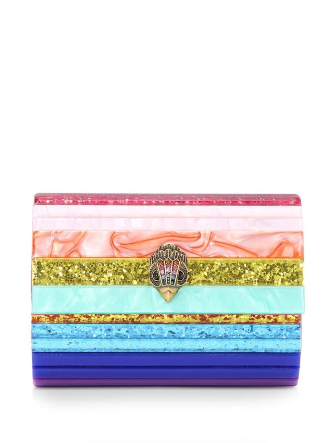 

Мини-клатч Party Eagle Kurt Geiger London, розовый