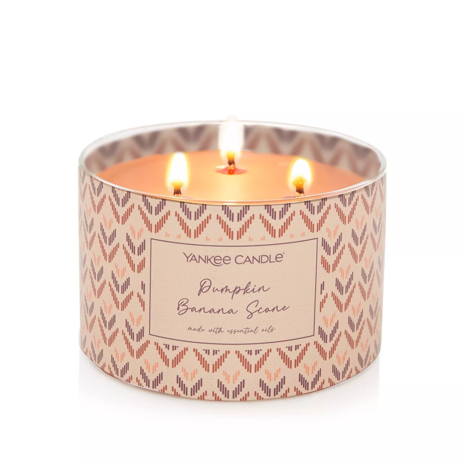 

Свеча Yankee Candle Тыква Банан Скон, 3 фитиля