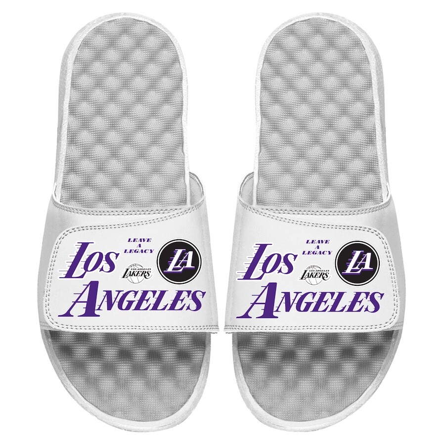 

Шлепанцы ISlide Los Angeles Lakers, белый