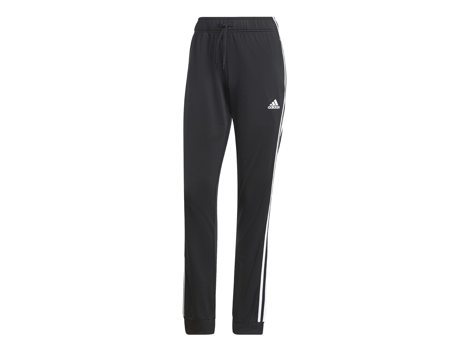 брюки женские adidas warm up 3 s track черный Брюки спортивные Adidas Essentials Warm-Up узкие женские, черный