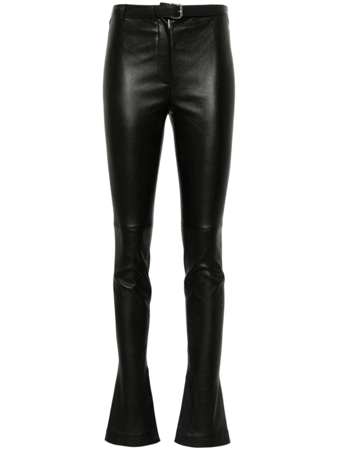 

Alexander Wang кожаные легинсы с поясом, черный
