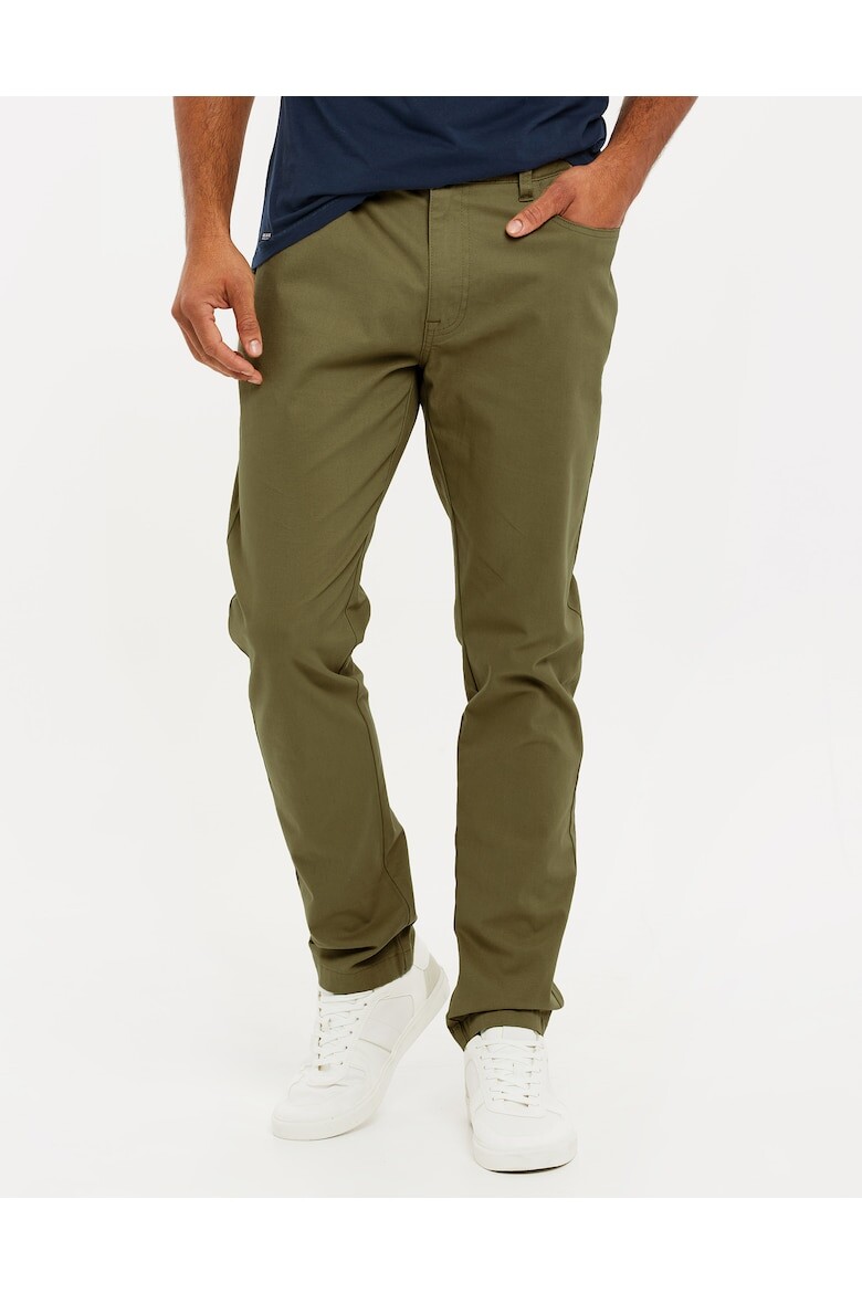 

Брюки Monico 6365 со средней посадкой Threadbare, хаки