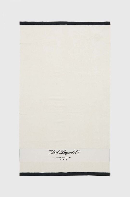 

Полотенце с добавлением шерсти Karl Lagerfeld, бежевый