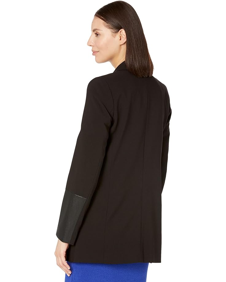 блейзер dkny faux double breasted blazer черный Блейзер DKNY Faux Double-Breasted Blazer, черный