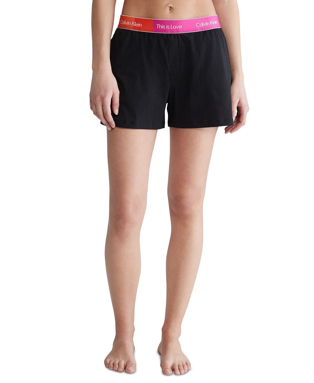 

Женские шорты для сна Pride This Is Love QS6970 Calvin Klein, черный