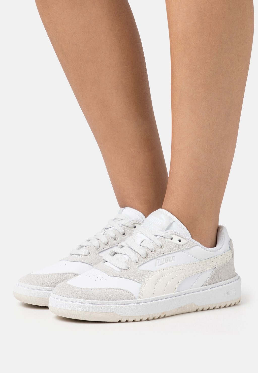 

Кроссовки Puma Doublecourt, серый / белый