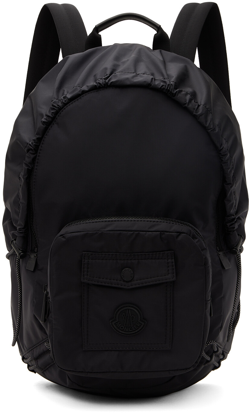

Черный рюкзак Макайо Moncler