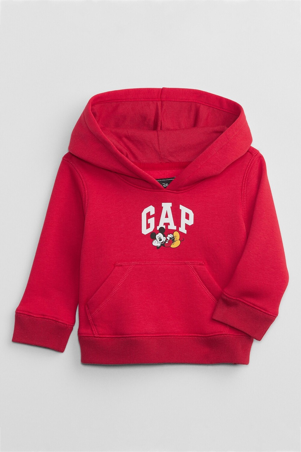 

Толстовка Disney Mickey Mouse с графическим логотипом Gap, красный