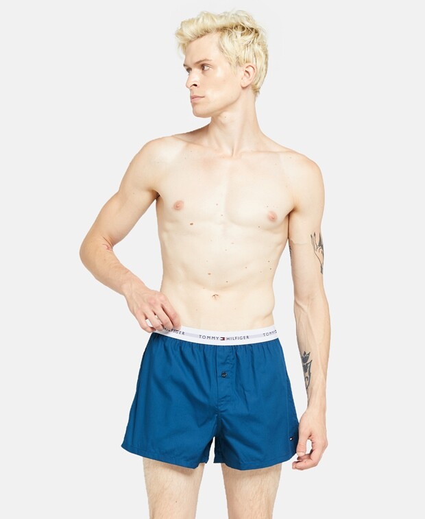 

Боксеры, комплект из 3 шт. Tommy Hilfiger, зеленый