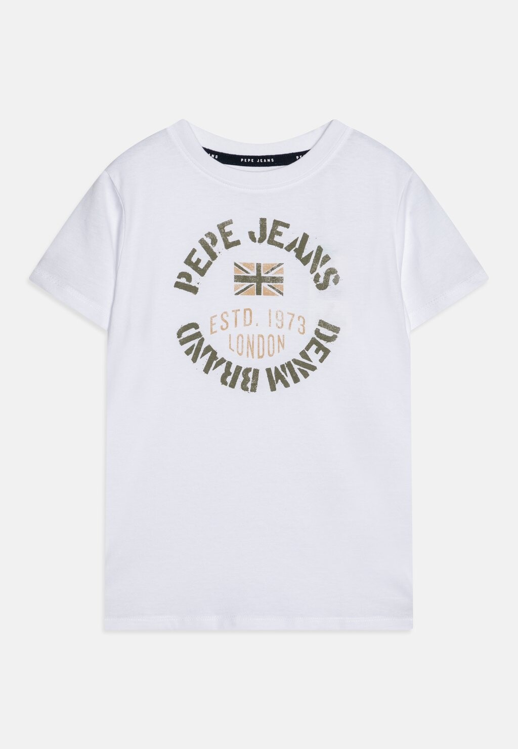 

Футболка с принтом RONAL Pepe Jeans, цвет white