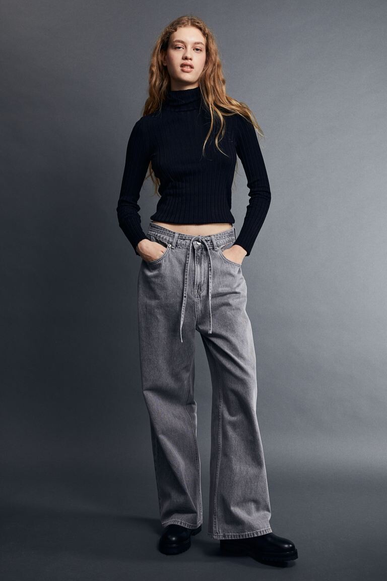 

Водолазка в рубчик H&M