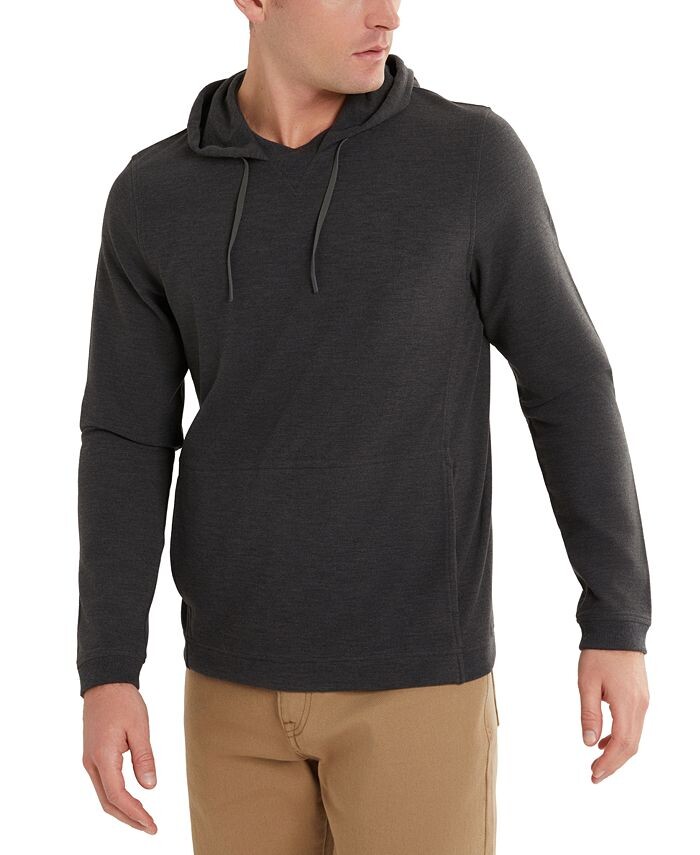 

Мужская комфортная толстовка с длинными рукавами Slim Fit Kenneth Cole, серый