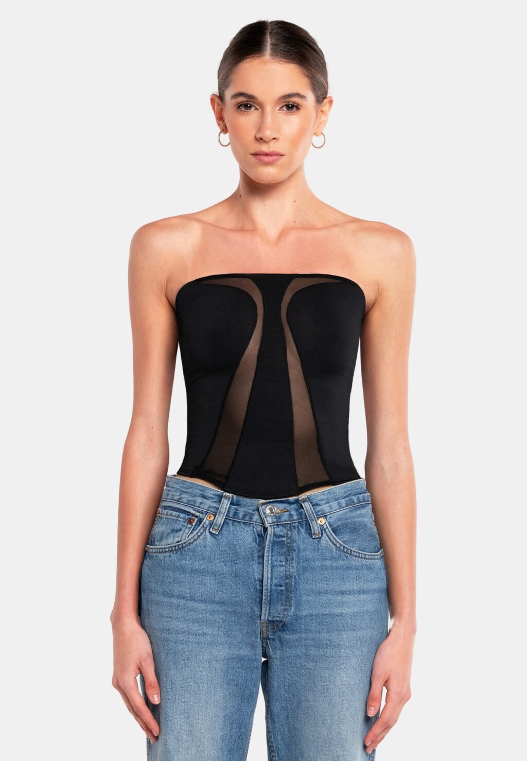 

Топ SWIRL TUBE OW Collection, черный