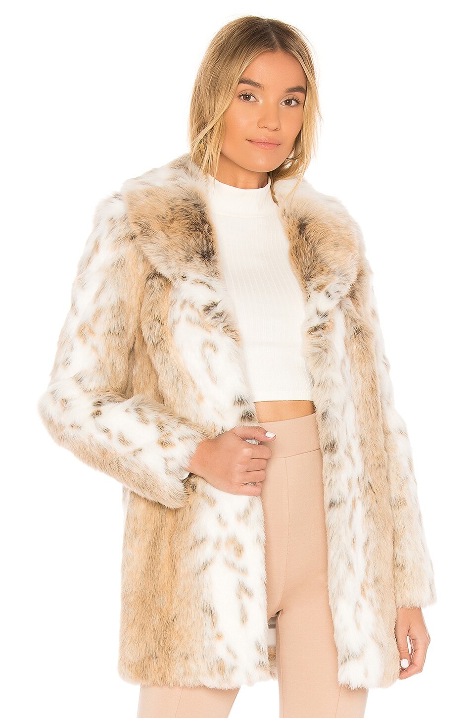 

Пальто MAJORELLE Tatiana Faux Fur, цвет Arctic Fox