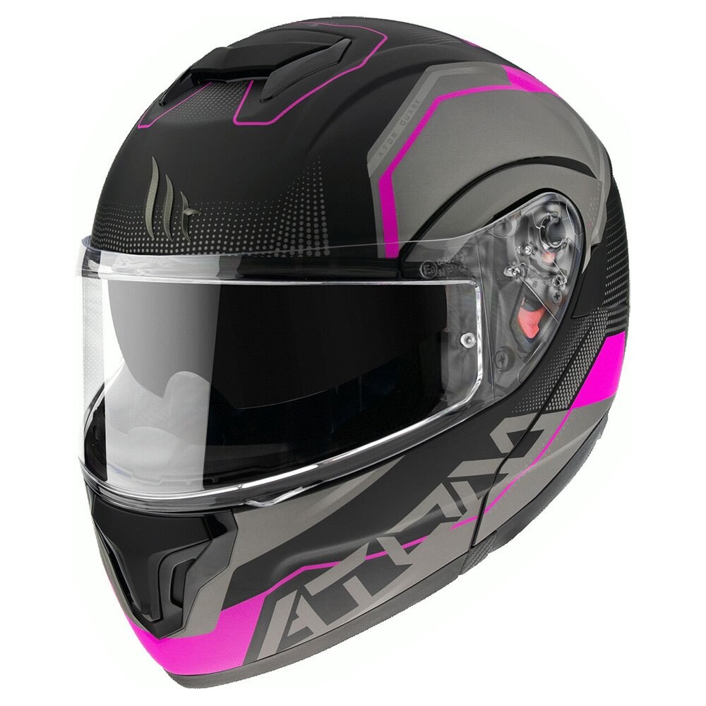 

Модульный шлем MT Helmets Atom SV Quark, черный