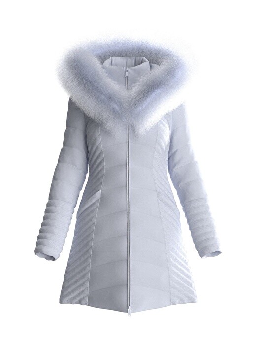 

Белое женское пальто Guess, Белый