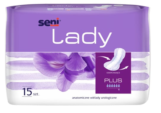 Прокладки урологические женские Seni Lady Plus 20,5х42см 15 шт. прокладки урологические seni lady plus 15 шт