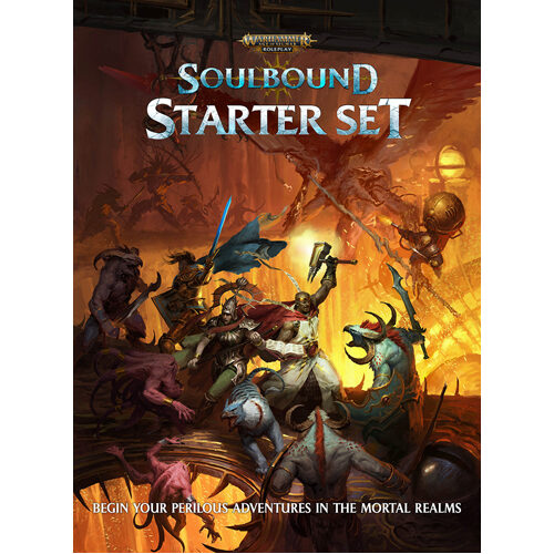 Книга Warhammer Age Of Sigmar: Soulbound – Starter Set Cubicle 7 warhammer age of sigmar освященные рыцари – чумной сад