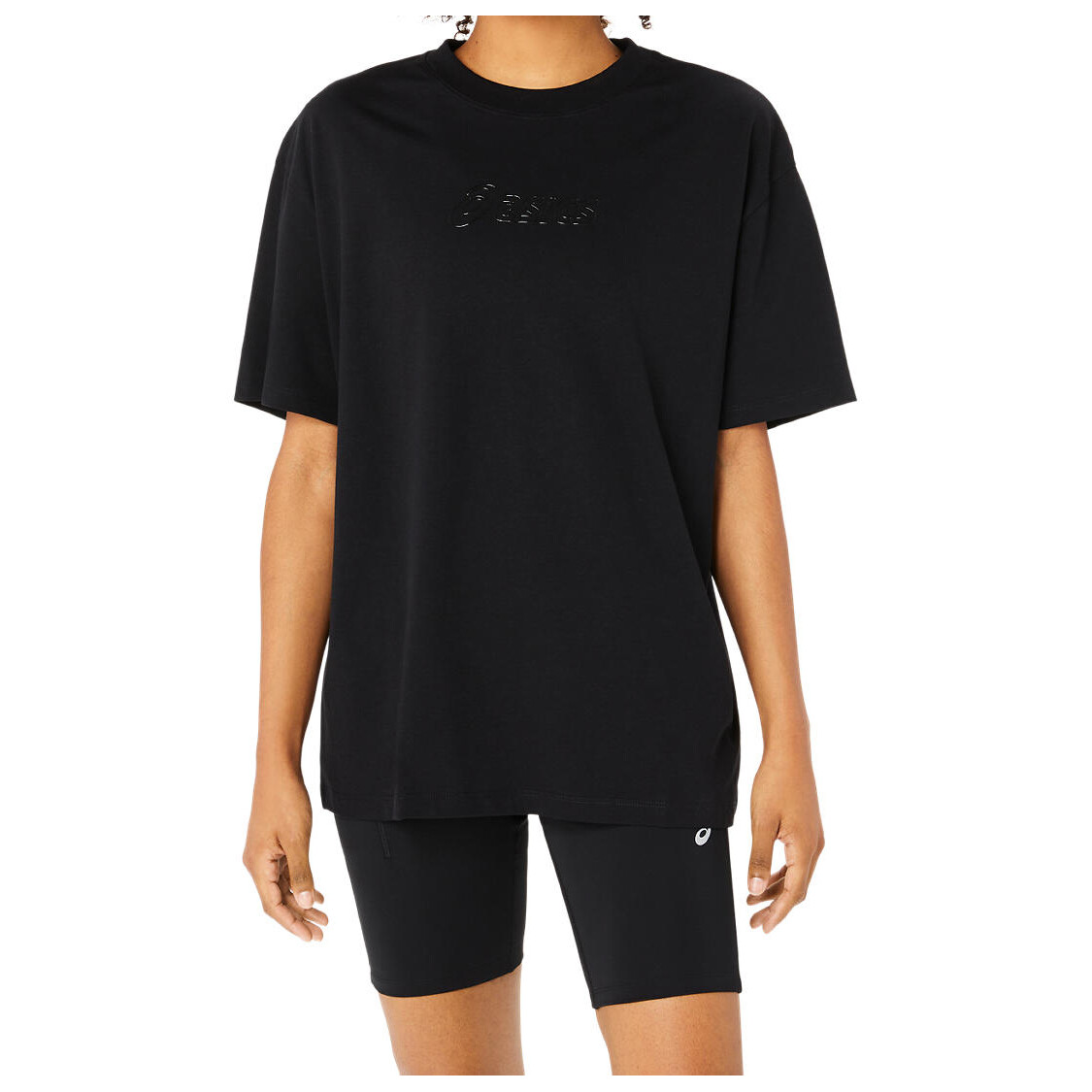 

Футболка Asics Women's Logo Tee, цвет Performance Black