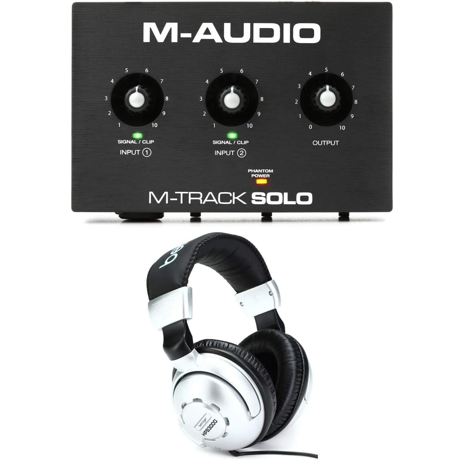 

Новый USB-аудиоинтерфейс и наушники M-Audio M-Track Solo