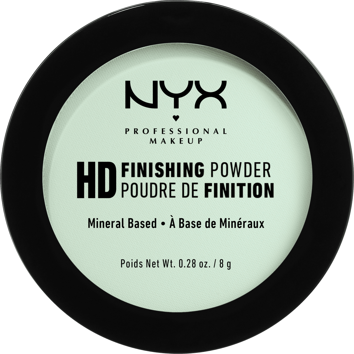цена Fixierpuder High Definition Finishing Mint Green 3 8 г. NYX PROFESSIONAL MAKEUP