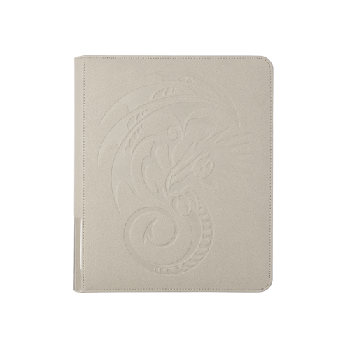 Игровой кодекс Dragon Shield Card Codex Zipster Regular Binder – Ashen White Dragon Shield