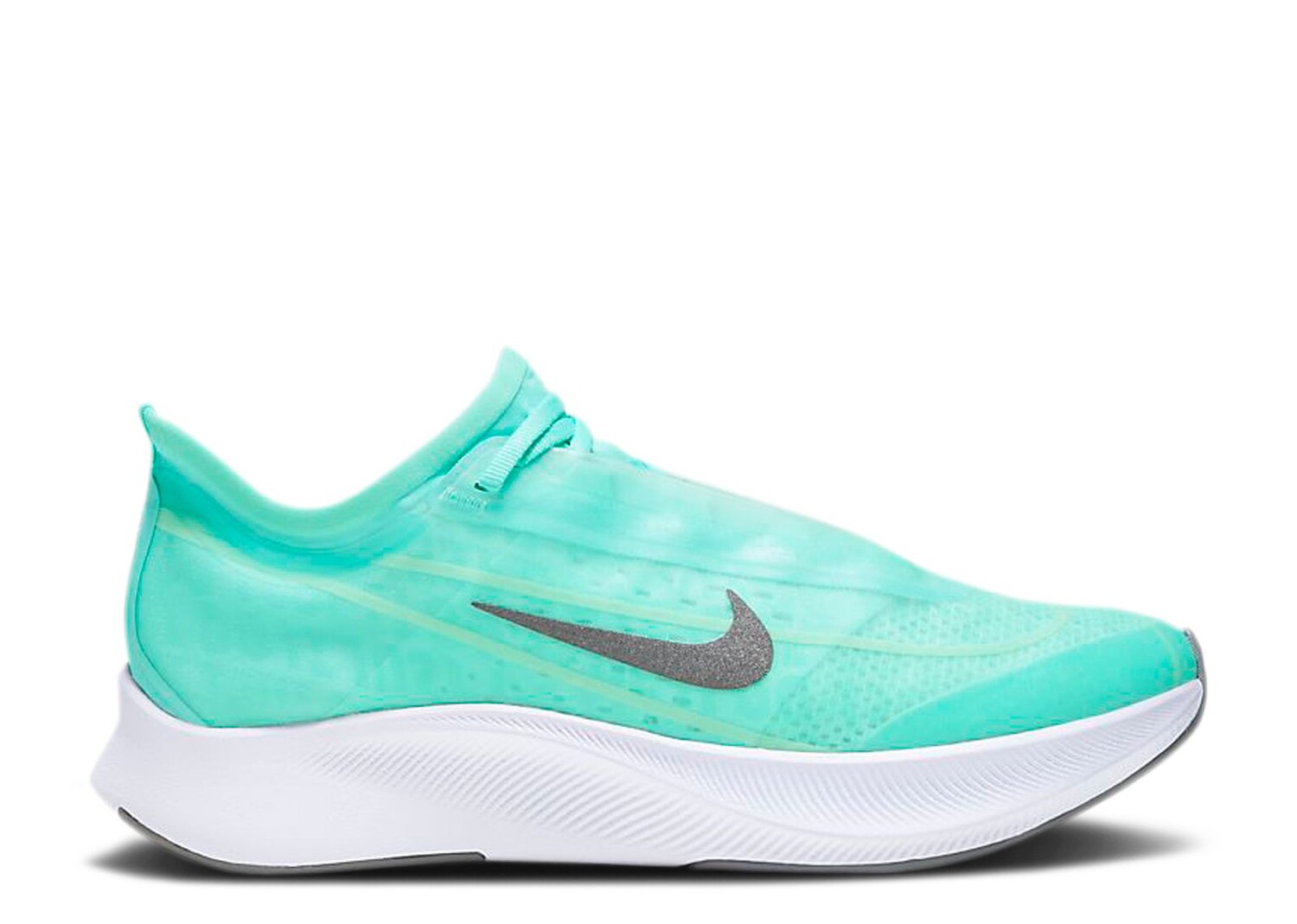 

Кроссовки Nike Wmns Zoom Fly 3 'Aurora Green Smoke Grey', зеленый