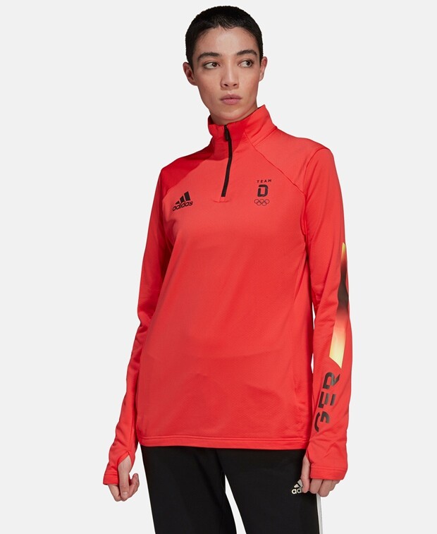 

Толстовка adidas, красный