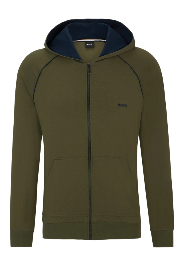 

Куртка для отдыха mix&match jacket h стандартного кроя Boss, зеленый