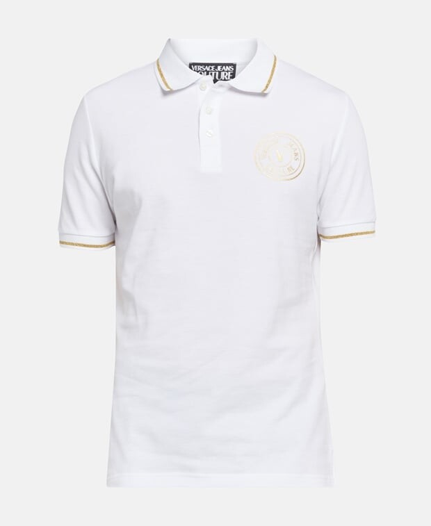 

Рубашка поло Versace Jeans Couture, золотой