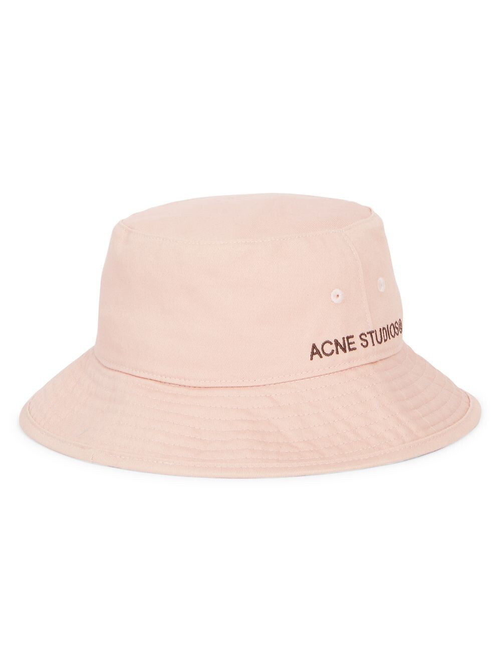 

Панама Brimmo из твила Acne Studios, розовый