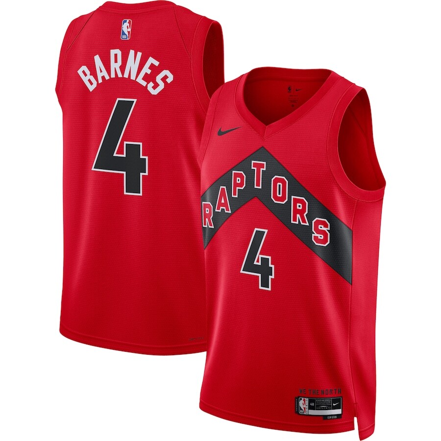 

Джерси Nike Toronto Raptors, красный