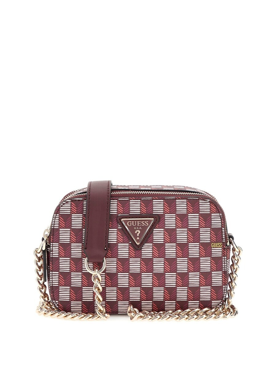 

Сумка кросс-боди GUESS Crossbody G Wave, красный