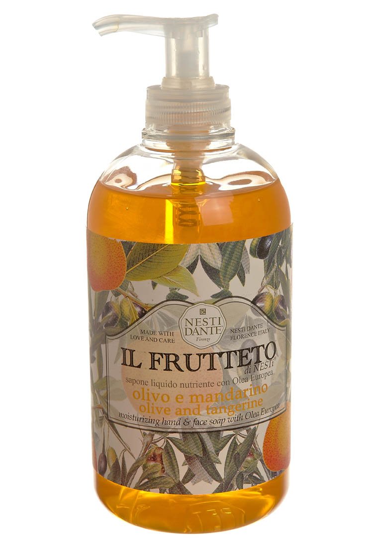 Жидкое мыло IL FRUTTETO Nesti Dante, цвет olive/ mandarine фото