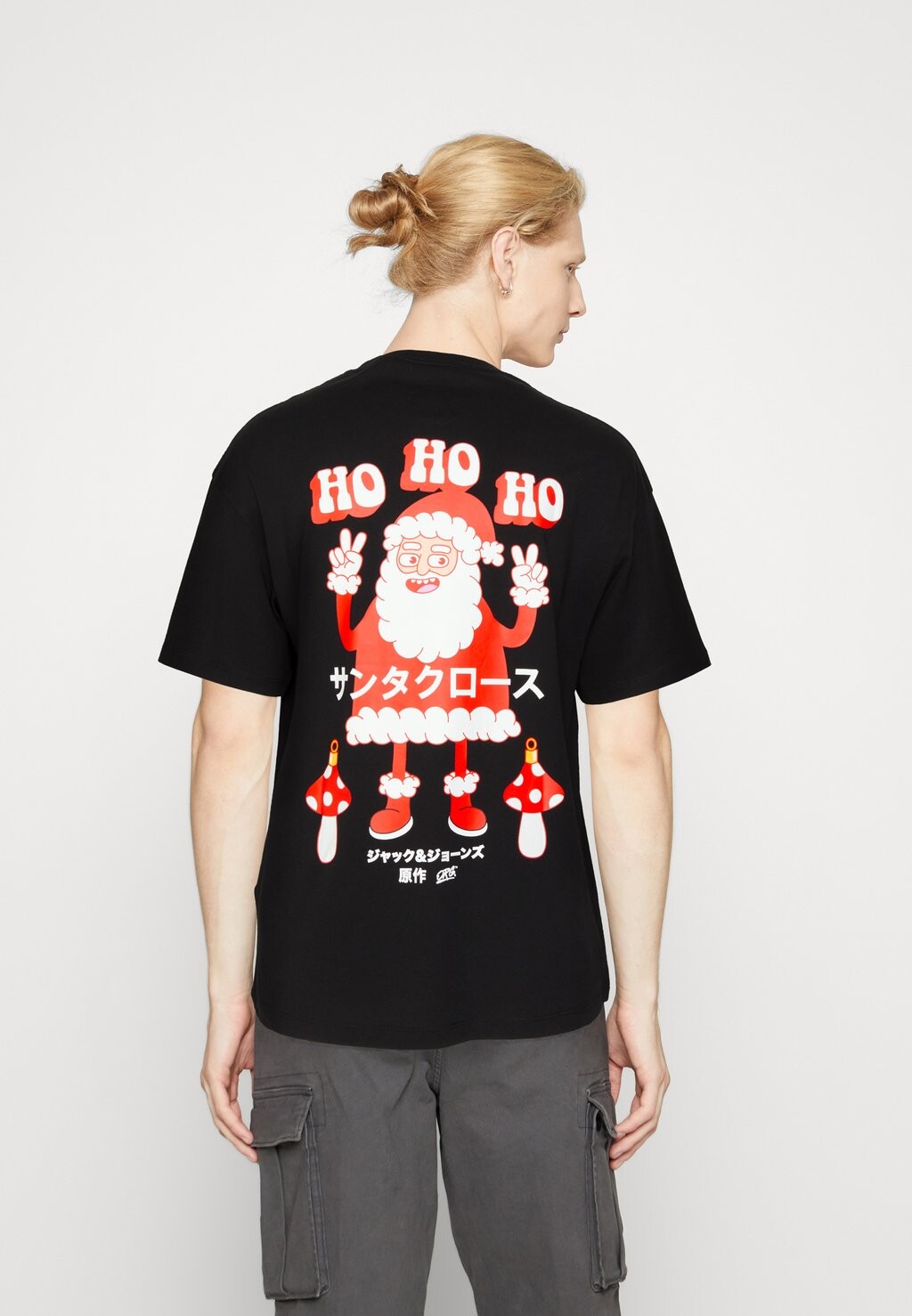 

Футболка с принтом Jorceremony Tee Crew Neck Jack & Jones, черный