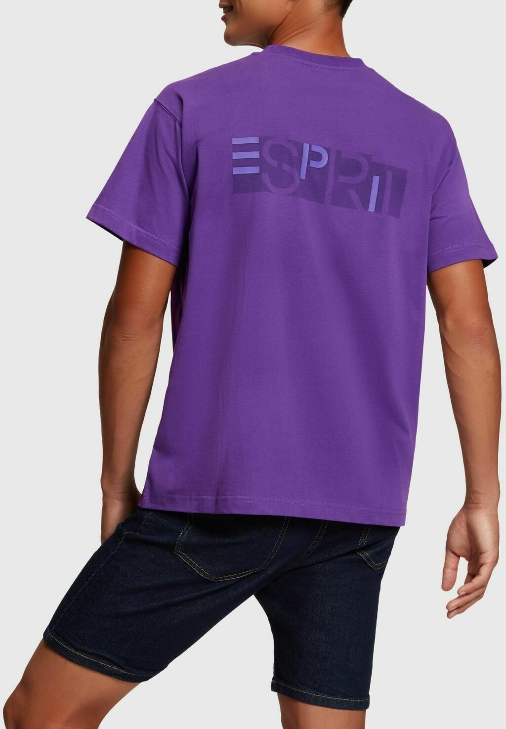 

Футболка с принтом Esprit, темно-сиреневый, Фиолетовый